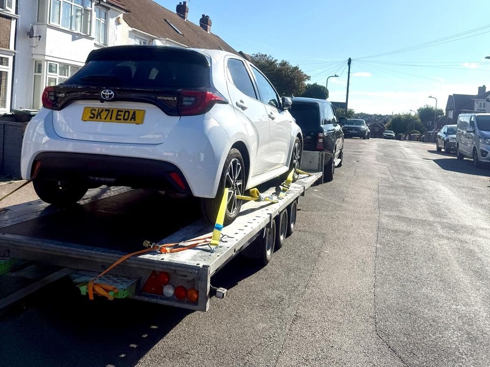 Car Recovery in Dover: vehicle loaded by Nationwide Vehicle Transportation